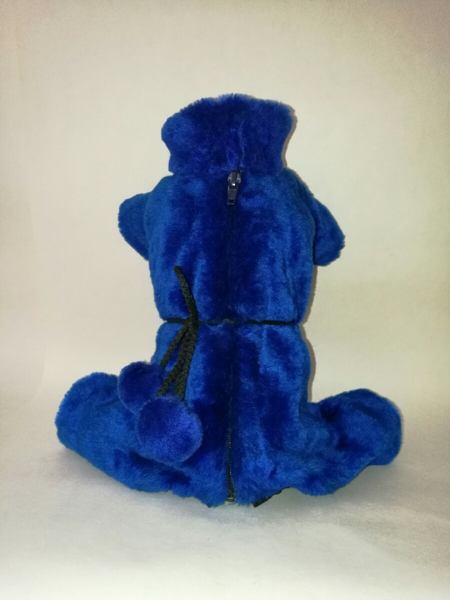 Zils suņa kažociņš (mākslīgs), XS